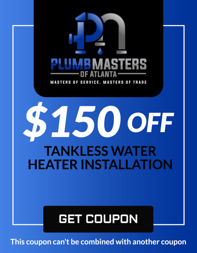 PlumbMasters of Atlanta - Tankless Water Heater Installation Coupon